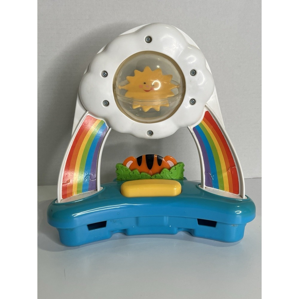 Fisher Price Rainforest Jumperoo REPLACEMENT PART ONLY Rainbow Sun Tiger Toy